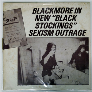 レインボー/BLACKMORE IN NEW "BLACK STOCKINGS" SEXISM OUTRAGE/NOT ON LABEL (RAINBOW) R212 LP