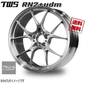 TWS TWS RN2+udm ブラッシュド 20インチ 9.5J+48 1本 業販4本購入で送料無料