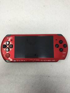 IY-011 動作品 SONY PSP-3000 バリューパック ブラック/レッド Playstation Portable 本体のみ 初期化済