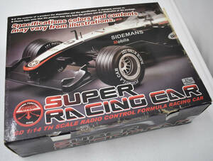 ラジコン SUPER RACING CAR 1:14 SCALE FORMULA RACING CAR 未使用長期保管品