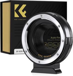 EF-EOS M K&F Concept 【新改良】 電子マウントアダプター EF-EOS M キヤノン EF/EF-Sマウントレ