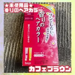 ★未使用品★ホーユー ビゲン 香りのヘアカラー クリーム 4CA カフェブラウン