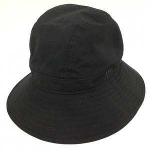 ニューエラ サファリハット 黒 ひも付き MEDIUM/LARGE ゴルフウェア New Era