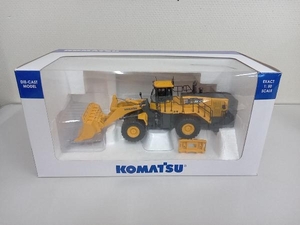 UNIVERSAL HOBBIES 1/50scale KOMATSU WA600-8 ストーン ハンドラー + ニューバケット Yellow/Black ＵＮＩＶＥＲＳＡＬ　ＨＯＢＢＩＥＳ