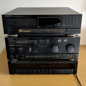 ジャンク KENWOOD ＣＤプレイヤー DP-7J アンプ A-5J イコライザー GE-5J ケンウッド