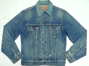 美品LEVISリーバイスVintageClothing.LVC[70505-0128]M(38)PotTail 1967model\38280トルコ製BigE