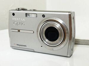 【動作確認済】PENTAX / ペンタックス ◆ Optio T30 充電器付 6.2mm-18.6mm コンパクトデジタルカメラ デジカメ