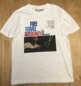 古着　ユニクロ　ブルーノート　レコード　Tシャツ　Mサイズ　アート・ブレイキー　ジャズ・メッセンジャーズ ART BLAKEY BLUE NOTE