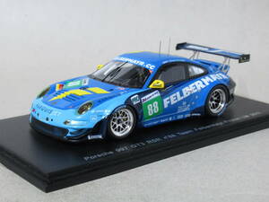 1/43 ポルシェ 997 GT3 RSR チームフェルバーマイヤープロトン #88 ルマン 2011