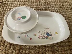 ファミリア Noritake キッズプレートセット