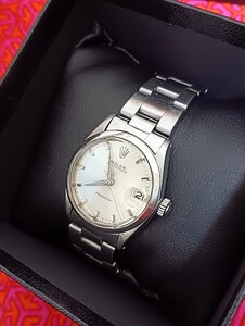 本物保証Rolex オイスタープレシジョン機械式手巻き型番6466ステンレスss メンズ腕時計 