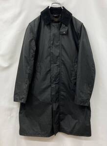 BARBOUR バブアー コート MWX1642BK71 コットンワックスミドルレングスコート 34(S) ブラック 通年