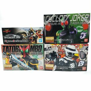 未組立 MGマスターグレード 仮面ライダーW サイクロンジョーカー/スカル/オーズ タトバコンボ/トライチェイサー2000 プラモデル フィギュア