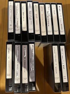 D-VHS同等テープ使用S-VHSテープ　D-VHS録画　15本