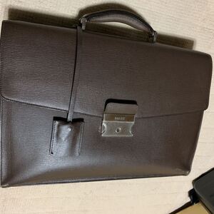 BALLY☆ビジネスバッグ☆かばん☆ブラウン色系☆29×42×15cm