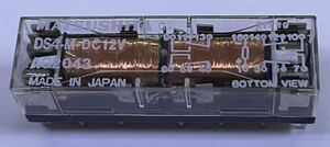 ★★松下リレー DS4-M-DC12V 4回路2接点 未使用 無線機の送受信切り替えに★★