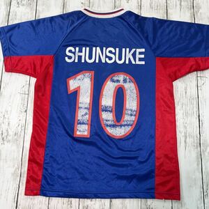 00-01 #10 SHUNSUKE 中村俊輔 Yokohama F Marinos 横浜Fマリノス NISSAN ニッサン ビンテージ ユニフォーム