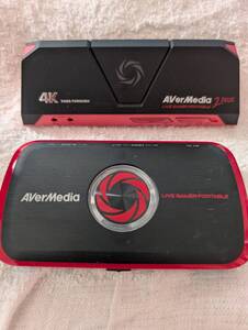 AVerMedia AVT-C878 PLUS ゲームキャプチャー　AVT-C875 ビデオキャプチャーデバイス　2台　まとめて