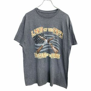 Lifestyle CLASSICS 半袖 プリント Tシャツ Lサイズ グレー 古着卸 アメリカ仕入 t2407-3506