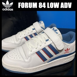 27.0cm ★新品 アディダス フォーラム 84 ロー ADV adidas FORUM 84 LOW スニーカー レザー 白 スケートボード シューズ スケシュー GW3135