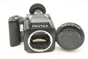 Pentax 645 Body ペンタックス 中判 フィルムカメラ 120 フィルム バック ADAPTER 67 LENS //H123206
