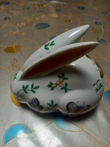 置物 陶器製 縁起物　伊万里焼