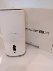 WiMAX  Wi-Fi Home 5G L13 ホームルータ　美品