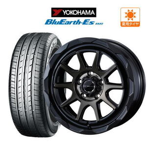 サマータイヤ ホイール 4本 ウェッズ マッドヴァンス 06 YOKOHAMA ブルーアースイーエス ES32 195/65R16 ライズハイブリッド 等