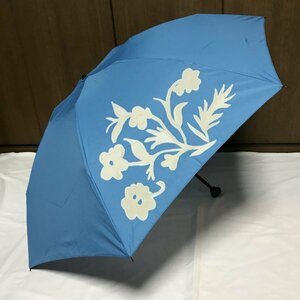 《新品》Sybilla・シビラ／雨傘 折傘・折りたたみ傘【ブルー系・水色】
