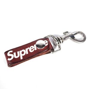 Supreme ITALY シュプリーム イタリア製 アクセサリー キーホルダー カナビラ レッド