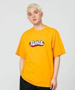 「XLARGE」 半袖Tシャツ L オレンジ メンズ