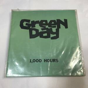 GREEN DAY 　グリーンディー　1,000 HOURS　EP　7インチ　アナログ　レコード　クラブヒット DJネタ　レア　廃盤　貴重 