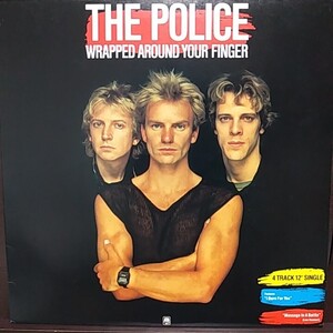 12inch 国内盤/THE POLICE WRAPPED AROUND YOUR FINGER