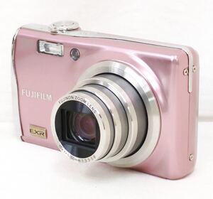 【美品・稼働品】FUJIFILM FinePix フジフィルム ファインピクス F70 EXR　デジタルカメラ　10ｘ 5−50mm　ピンク　中古品 付属品付