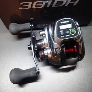 未使用 シマノ 15 フォースマスター 301DH SHIMANO Force Master 301 DH 電動リール 03423