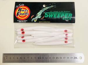 レア！　未開封　Bass Foods ポパイ POPEYE made usa Sweeper stick スウィーパースティック　レトロワーム　②