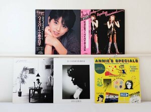 中古*レコード【LP５枚】ピンク・レディー*小泉今日子*アン・ルイス*水越けいこ