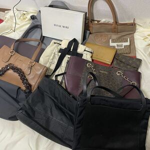 1円スタート ブランドバッグ 小物等 まとめ売り 13点 LOUIS VUITTON PRADA DIOR Michael Kors トーリーバーチ Marc Jacobs