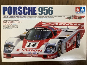 タミヤ 1/24 スポーツカーシリーズ NO.232 PORSCHE 956 Canon ポルシェ956 キャノンカラー