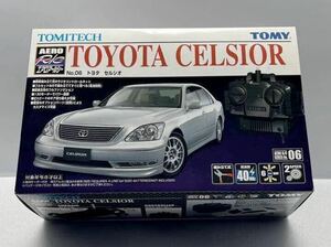 TOMITECH AERO R/C TOYOTA CELSIOR No.06 トヨタ セルシオ TOMY トミー ラジコン 新品 未開封 美品 入手困難