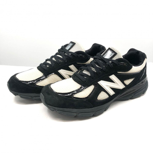 【中古】New Balance U990JS4 28.5cm ブラック　スニーカー　ニューバランス[240017649961]