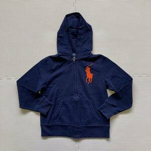 Ralph Lauren ラルフローレン ジップパーカー 8 キッズ