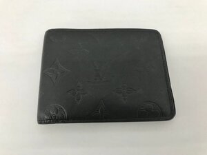 ルイヴィトン LOUIS VUITTON 二つ折り財布 ポルトフォイユ・ミュルティプ モノグラム・シャドウ M62901 ［静岡市］店頭併売品 → 2408LT908