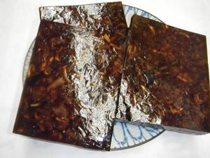 天然すっぽんの時雨煮・煮凝り・美味しい珍味400ｇ/美味しい煮汁とお肉です・お肉イッパイ・ほぼお肉です。