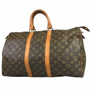 【1円～】 ルイヴィトン LOUIS VUITTON バッグ ハンドバッグ ボストンバッグ キーポル45 M41428 SA824 モノグラム レザー 中古