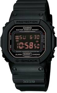 CASIO G-SHOCK （カシオ Gショック ） DW-5600MS-1マットブラック レッドアイ メンズウォッチ 腕時計［並行輸入品］