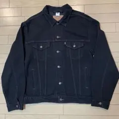 00s Levis 70507 BLACK DENIM JACKET (L)