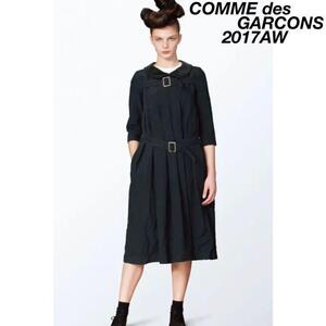 希少 COMME des GARCONS コムコム 2017AW ワンピース 黒