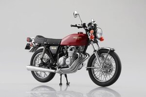 ★予約品★アオシマ 完成品バイク 1/12 Honda CB400FOUR ライトルビーレッド 2025年5月発売予定