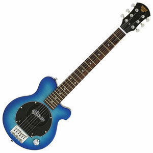 Pignose PGG-200FM SBL(See-through Blue) アンプ内蔵ミニギター〈ピグノーズ〉